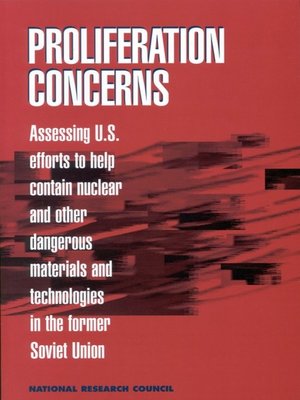 cover image of Proliferation Concerns